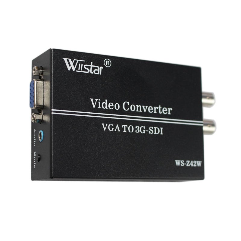 Wiistar VGA+Audio to HD SD 3G SDI Converter for PC SDI Monitor - Image 3